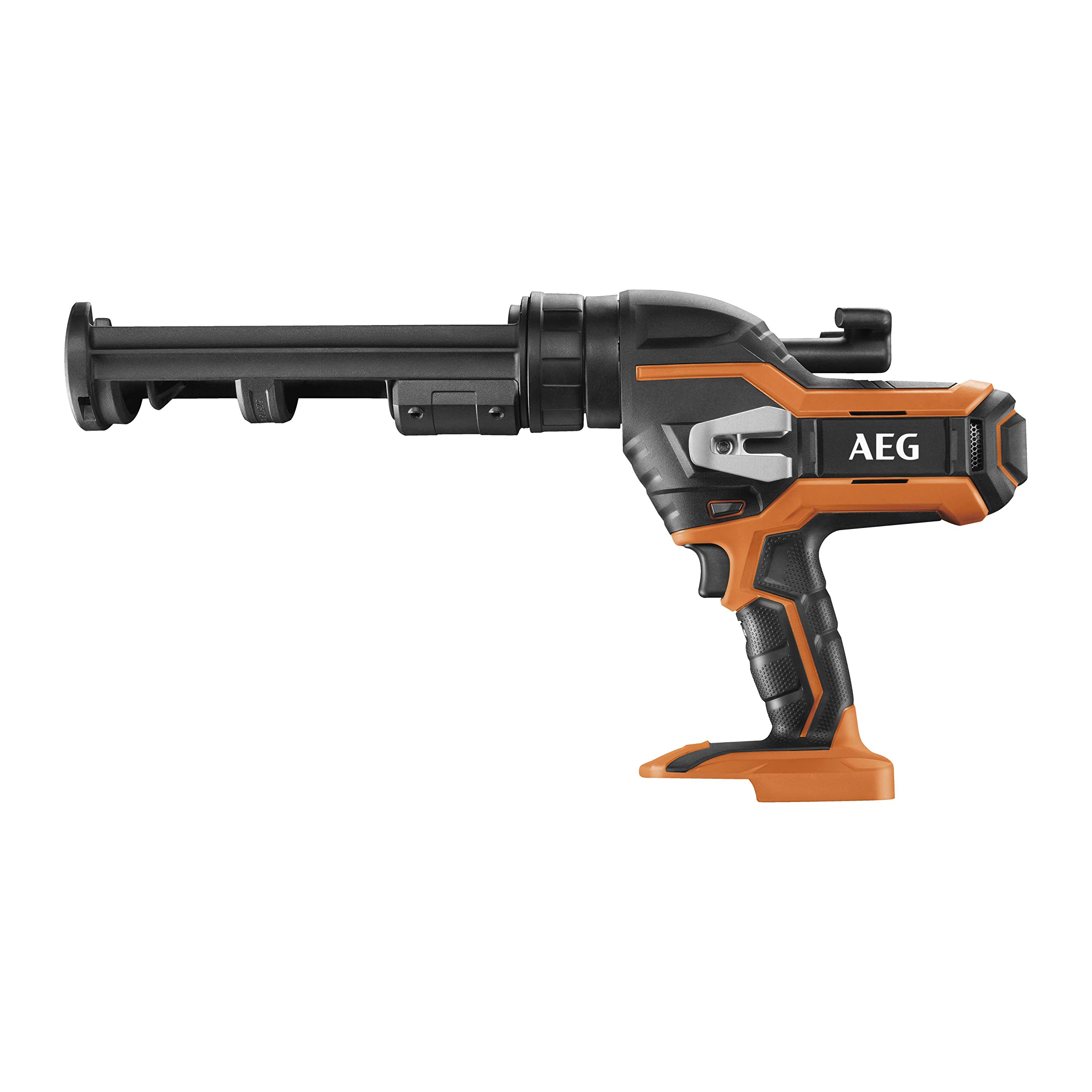 AEG BKP18C-310-0 Pistola per Silicone a Batteria 18V, Antigocciolamento, Velocità Regolabile, 4500 N di Forza, Cartucce da 310 ml, Batteria Non Inclusa