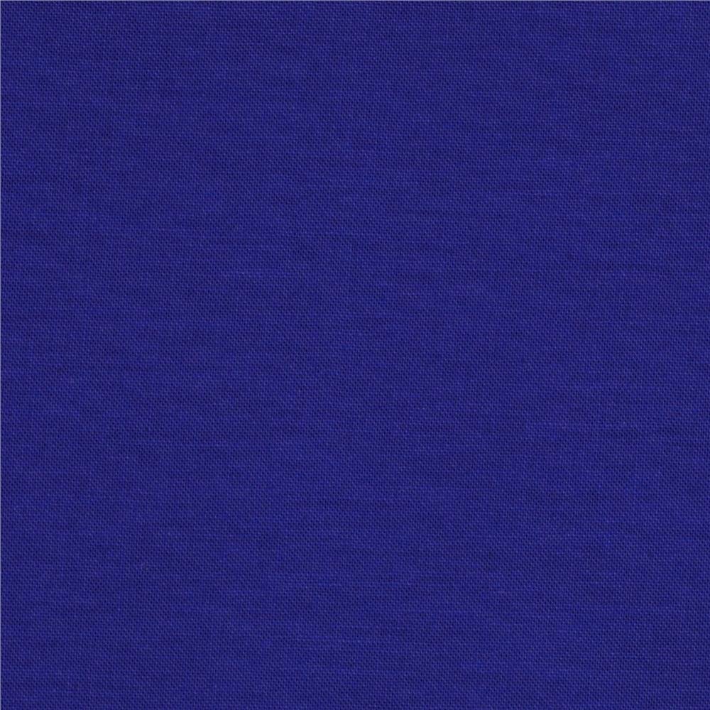 Kona Cotton Deep Blue, Fabric by the Yard