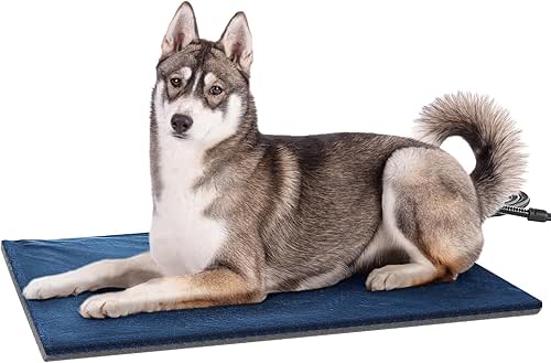 Pecute Pet Heating Pad, Large Dog Heating Pad with Chew