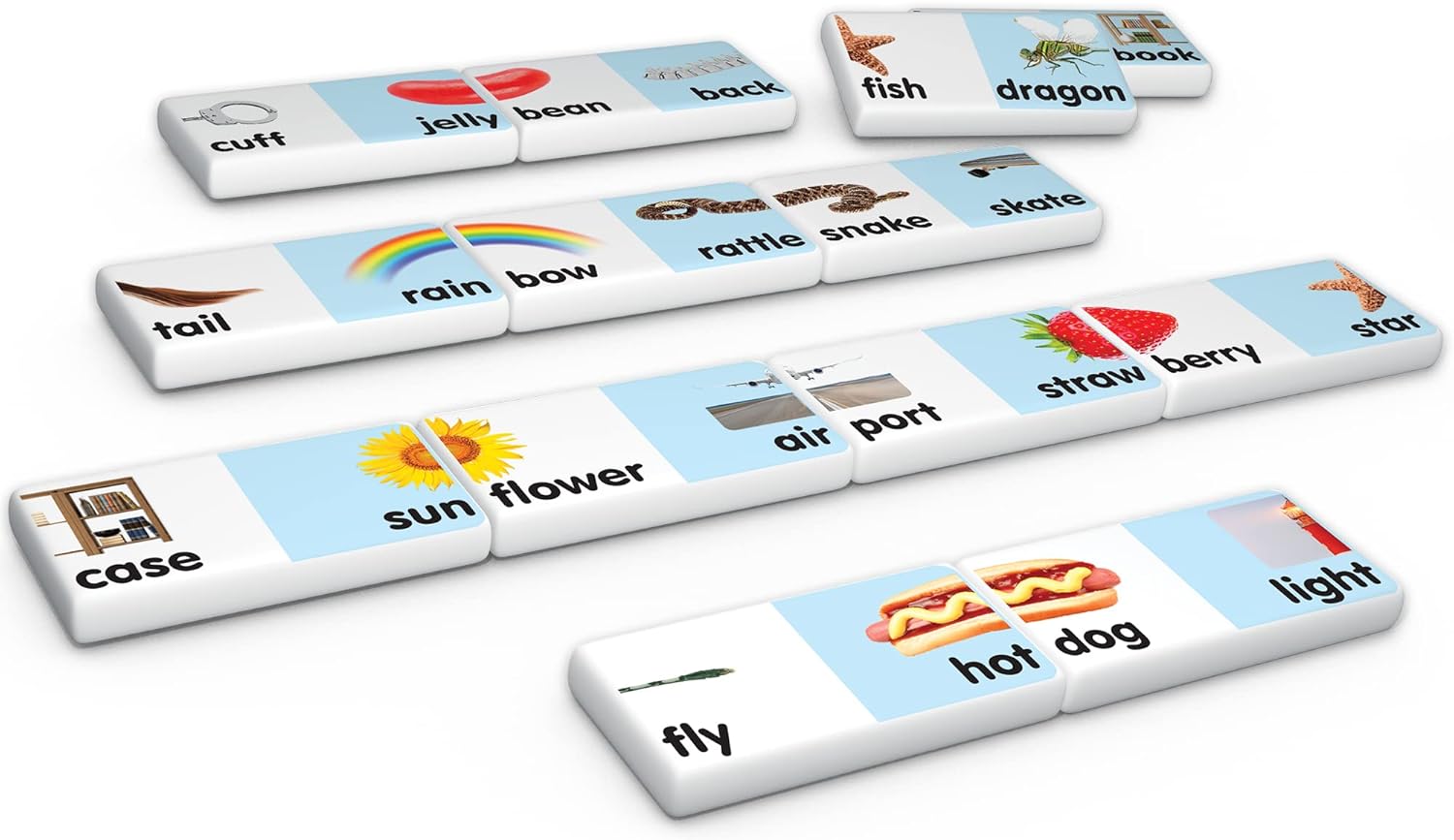 Junior Learning Compound Words Match & Learn Dominoes