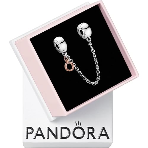 PANDORA Dangling Crown O Safety Chain Charm