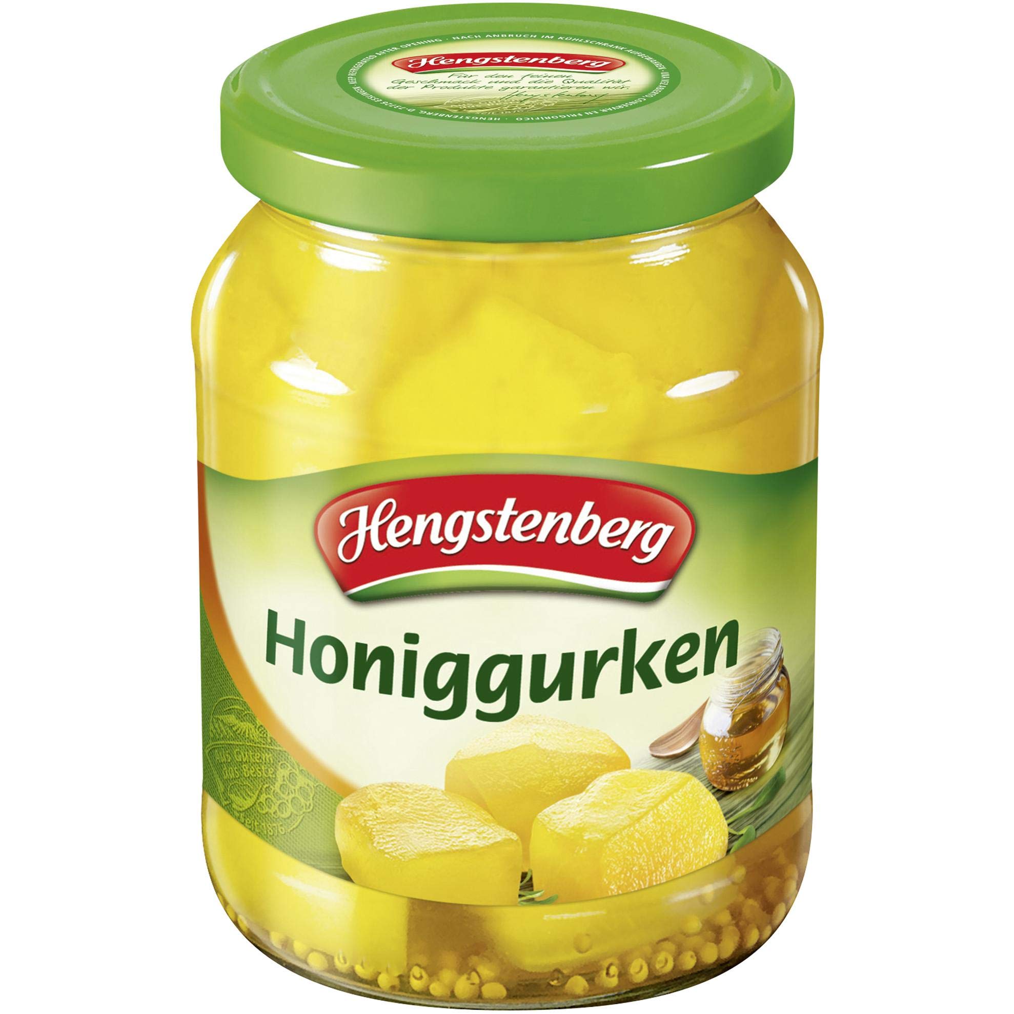Hengstenberg - Honig Gurken 330g (Honey Pickles/Gherkins)