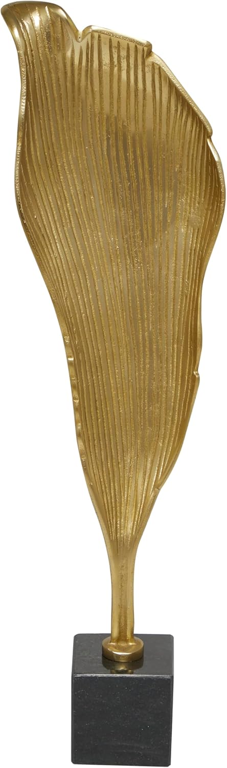 Signature DESIGN BY ASHLEY Melinda Black/Gold 20 In. X 6 In. Leaves