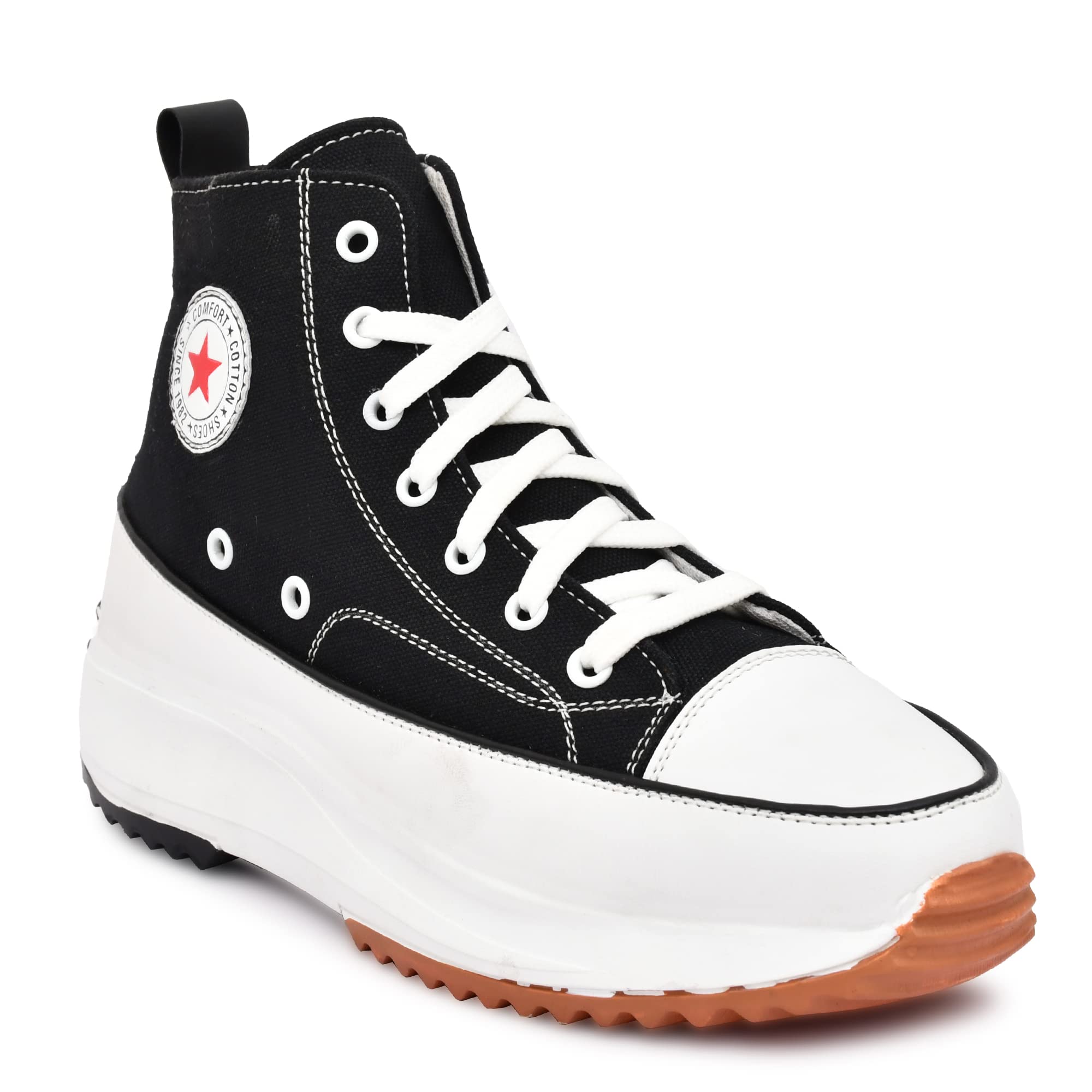 OZJIMen Casual ORG CONVER Ankle Sneaker HIGH TOP for Men (Numeric 6 to 10)