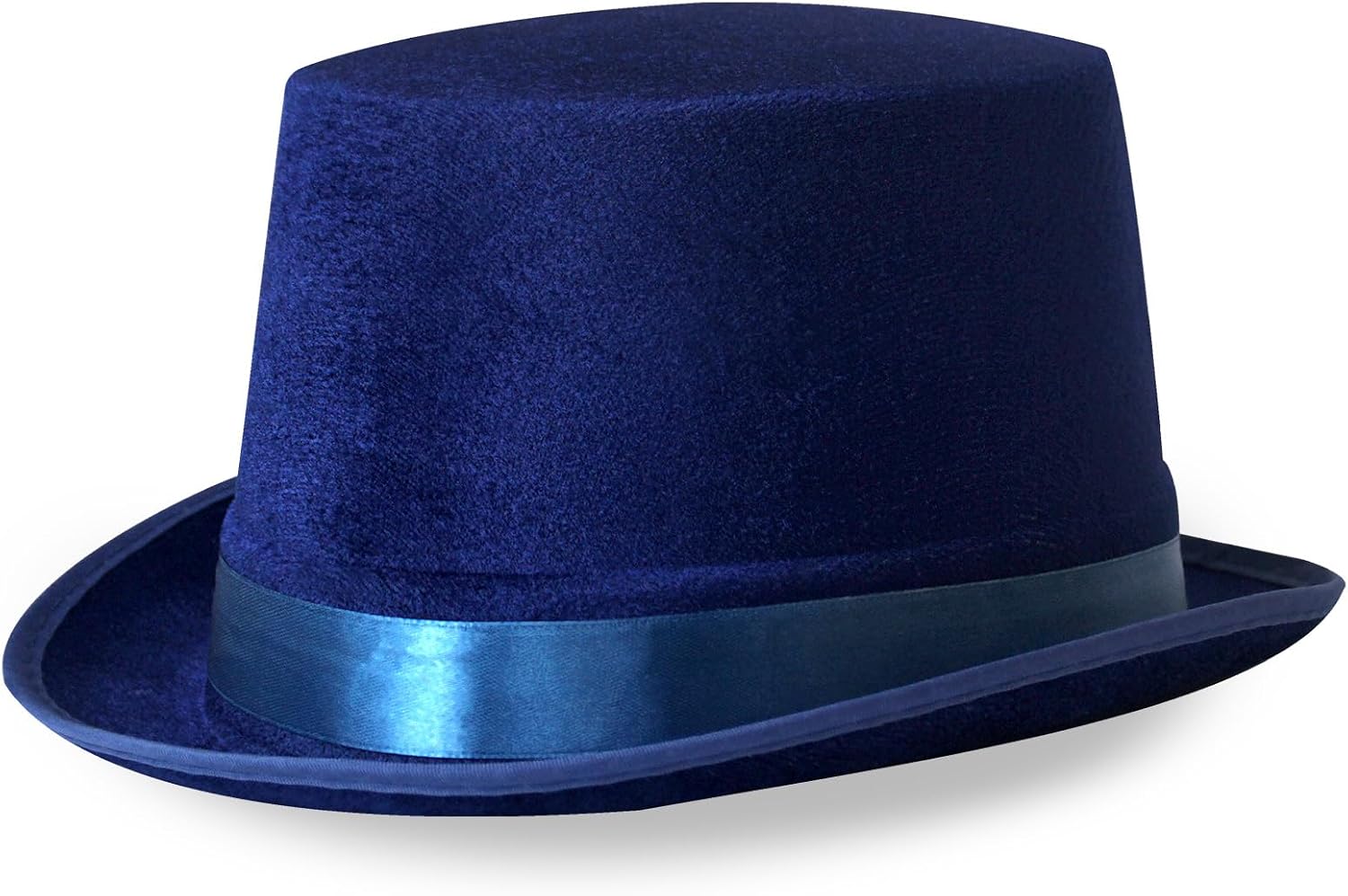 Wildarms Black Top Hat for Men Black Magician Party Hat for Adults Victorian Costume Hats For Cosplay Halloween Mardi Gras