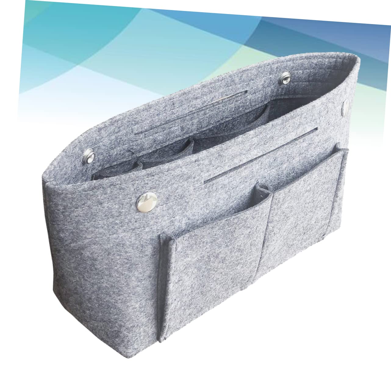Trousse de Toilette Compacte et Légère Portable en Tissu Grosse Capacité pour Camping et Activités en Plein Air