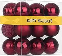 Vista 57 de Esferas de Navidad plateadas grandes de 4 pulgadas, inastillables, adornos colgantes para árbol de Navidad, cumpleaños, Halloween, fiestas