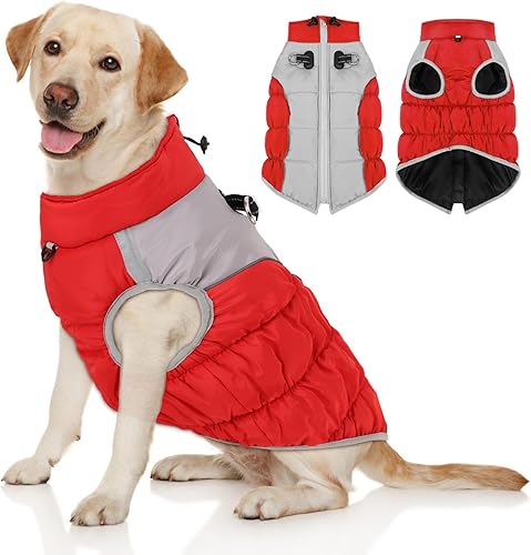 Wintermantel für Hunde, reflektierend, Wintermantel für Hunde, Winterjacke für H