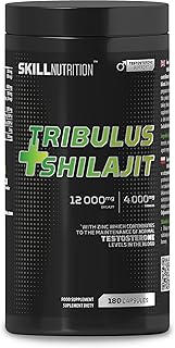 Tribulus + Shilajit | 180 Kapseln | L-Arginin, Zink, Selen, Bor | Natürliche Unterstützung für Testosteron & Vitalität | Für aktive Männer | Nahrungsergänzungsmittel