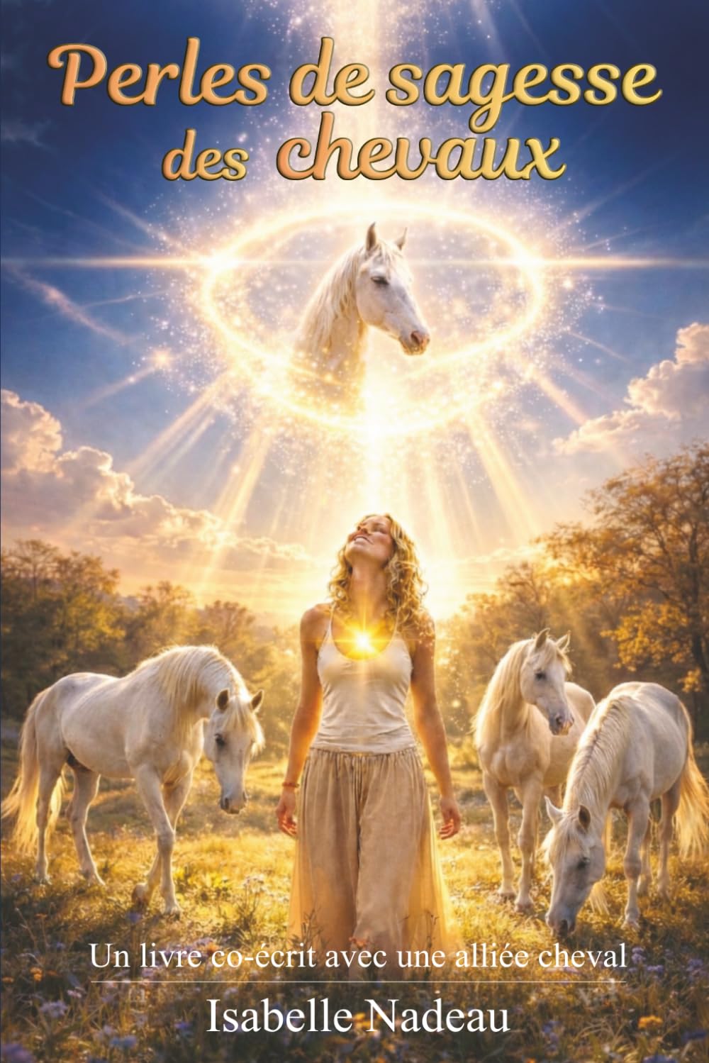 Perles de sagesse des chevaux: Un livre co-écrit avec une alliée cheval