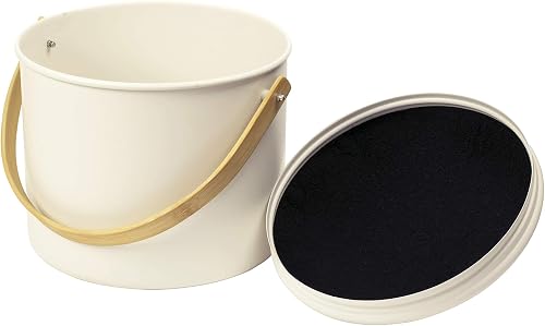 Seau à Compost d'intérieur en Métal Pebbly