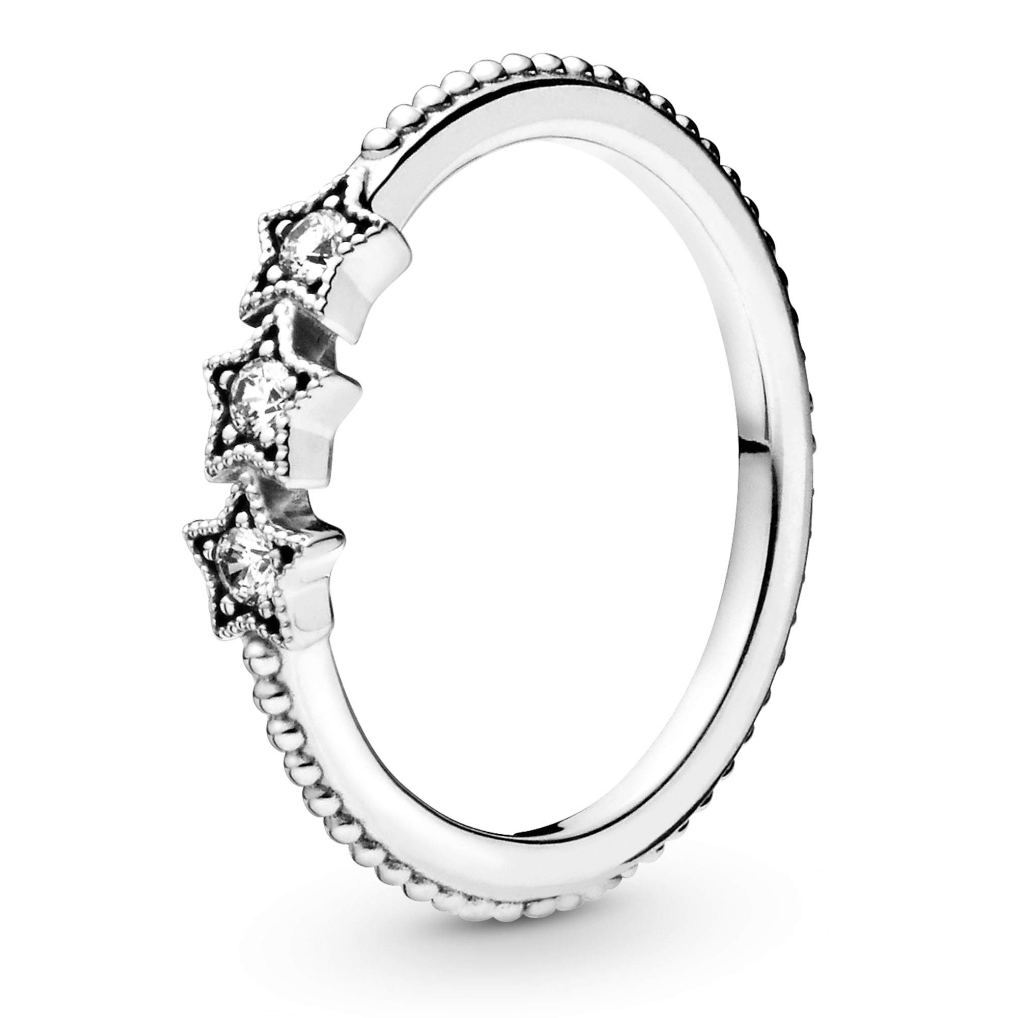 Pandora Passions Ring Sterne, Sterlingsilber, mit klarem Cubic Zirkonia