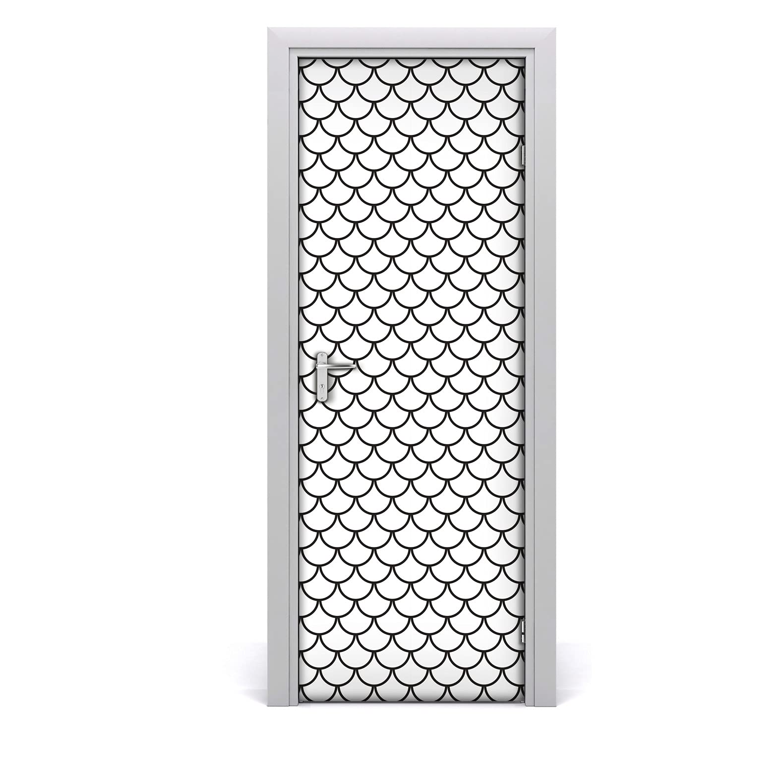 Sticker de porte mural 77x200cm autocollant imperméable et revêtement auto-adhésif