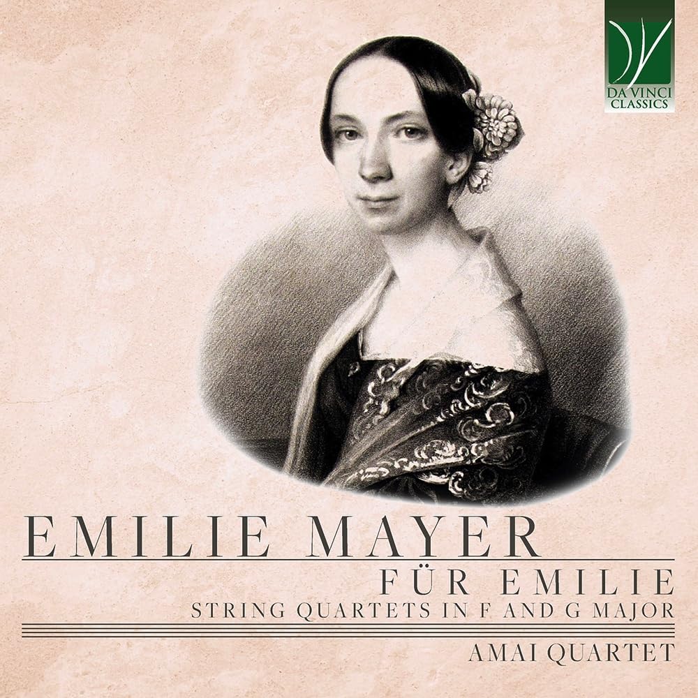 Amai Quartet Emilie Mayer: String Quartets In F And G Major CD New 746160919485