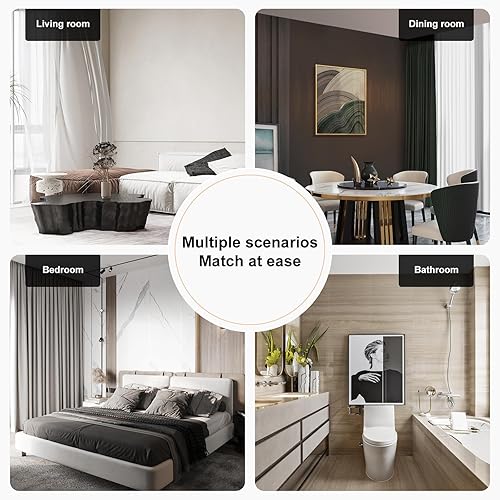 Miniatura 9 de homary Relojes modernos de 16.5 pulgadas para sala de estar, relojes de pared dorados decorativos, reloj de pared grande redondo 3D, reloj de pared