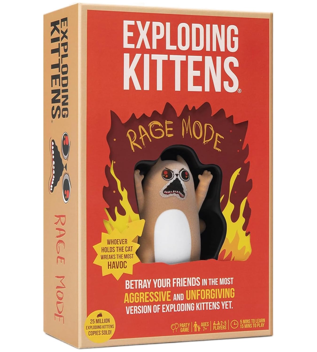 Exploding Kittens Rage Mode, 2-5, Age 7+, Competitive Party Game โ image 1