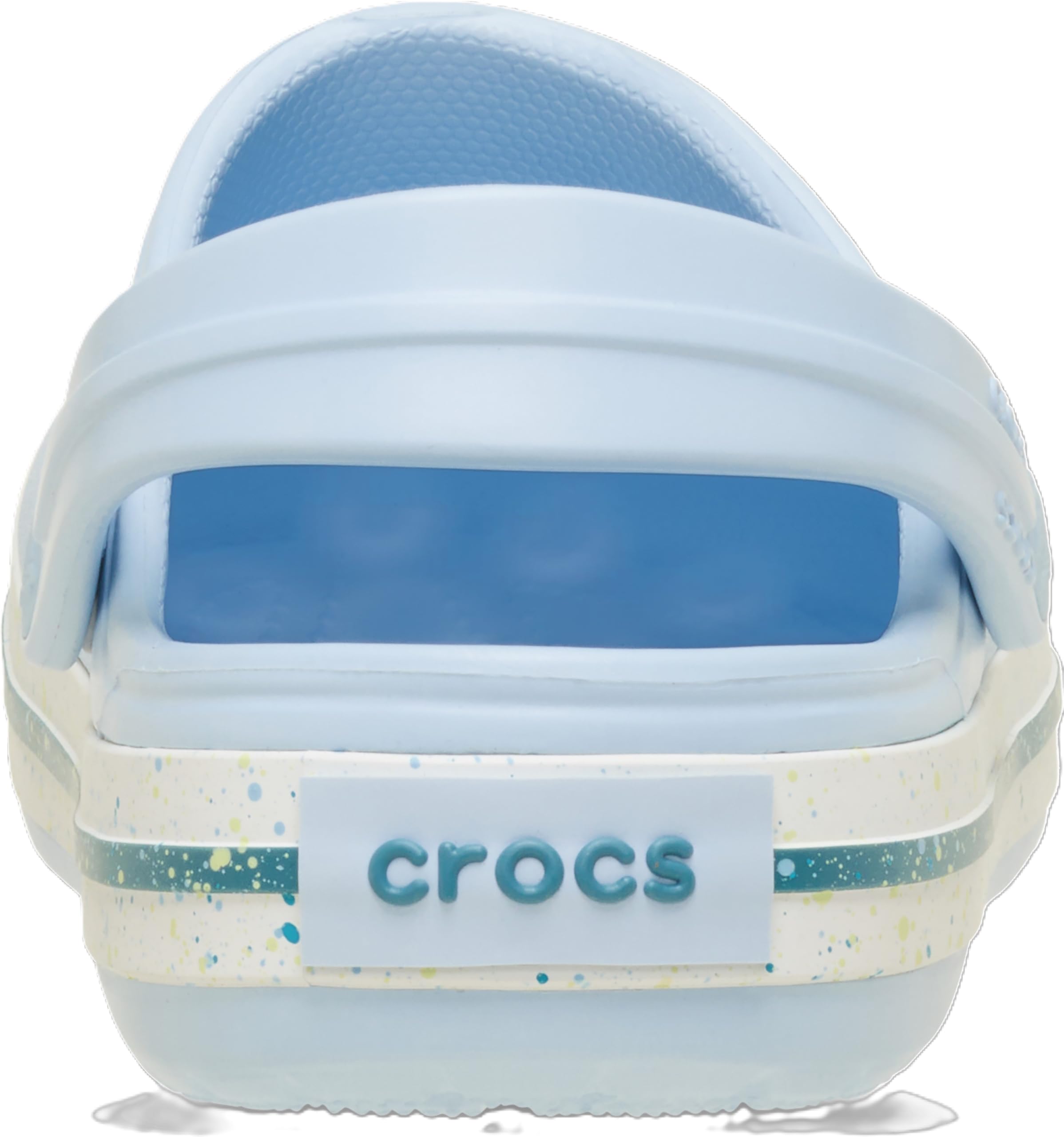 Crocs Crocband Speckled Band Clog T, Zuecos Unisex niños, Azul Escarcha, 24/25 EU