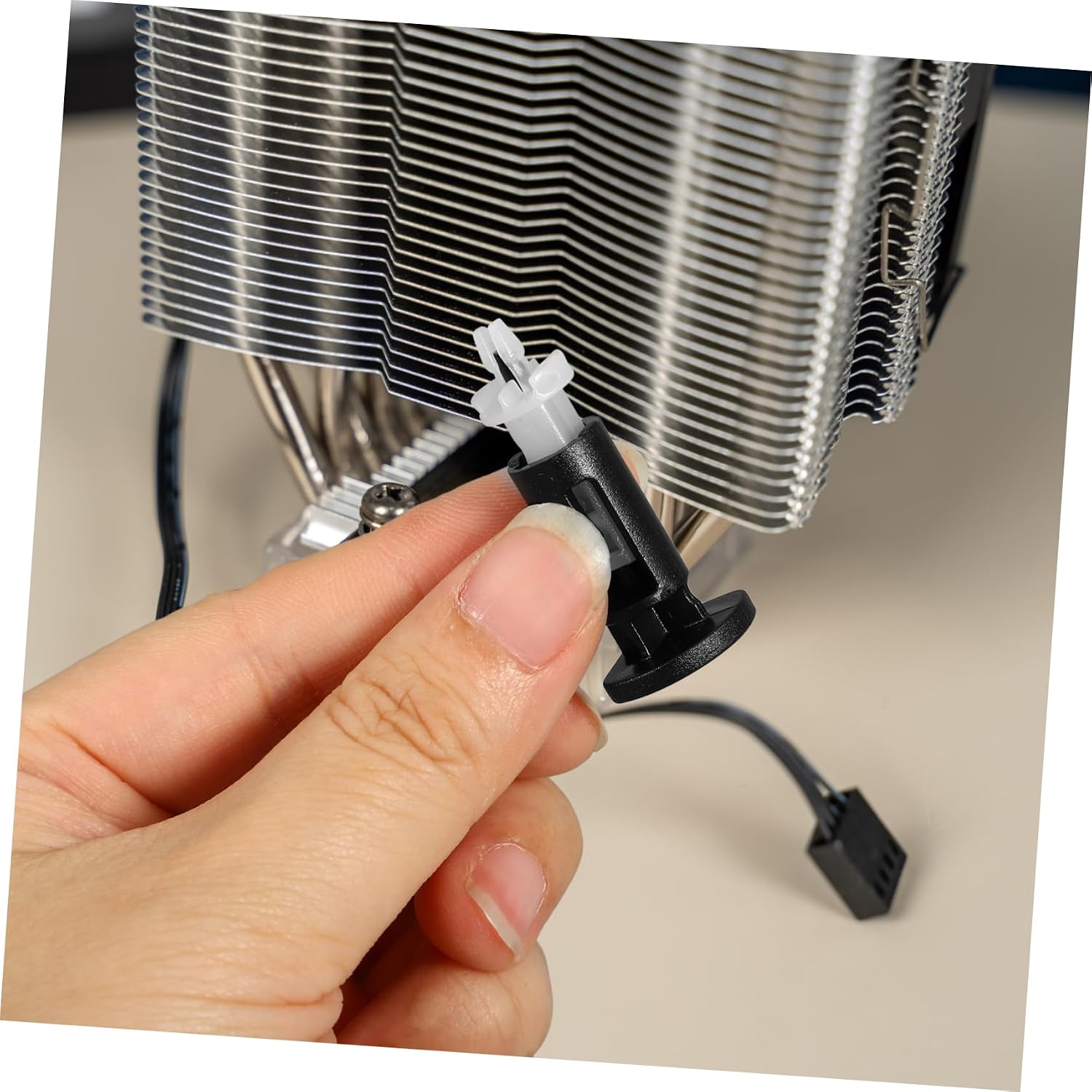 CPU Cooler Fixing Pins Secure Mounting 48 Pairs ABS for Computer image 4