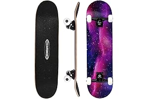 ChromeWheels 31 Inch Skateboards for Girls Complete Skateboards
