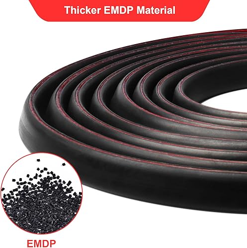 Miniatura 4 de Canal en U de borde de goma, protectores de borde de puerta de automóvil, rotector de borde de chapa metálica para puertas de automóvil, placa de