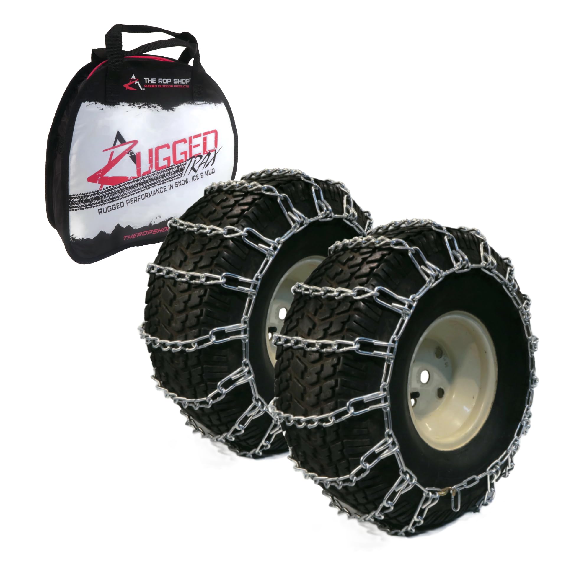 Amazon.com: The ROP Shop Pair of 2 Link Tire Chains 13x5x6 for