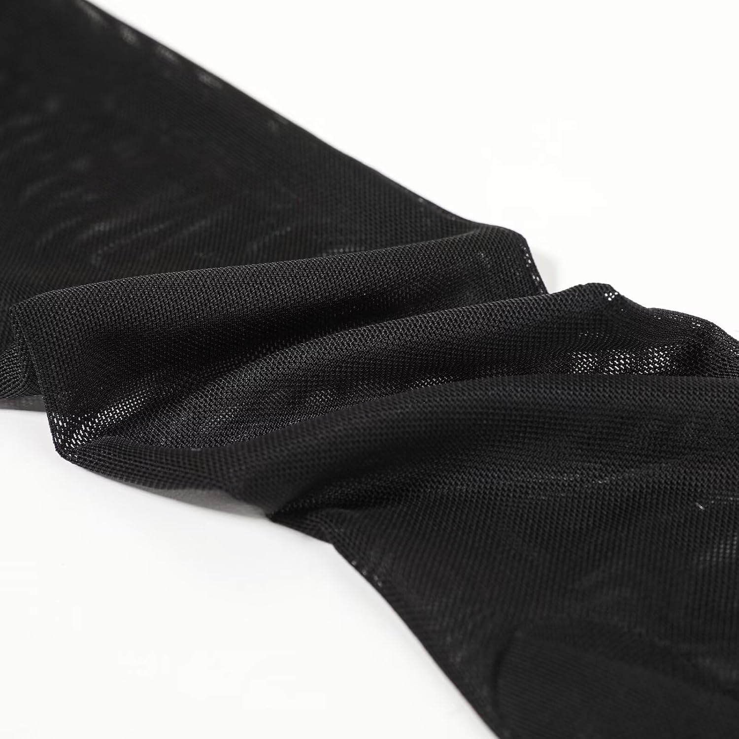 Women's Long Puff Sleeve Oversize Ruffle Cuff Sheer Gloves Tulle Mesh Gloves for Wedding Opera Party Costume - Image 6