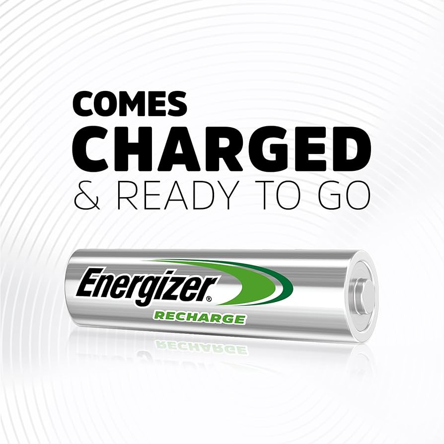Amazon.co.jp: Energizer 充電式単三電池、NiMH、2300mAh、充電