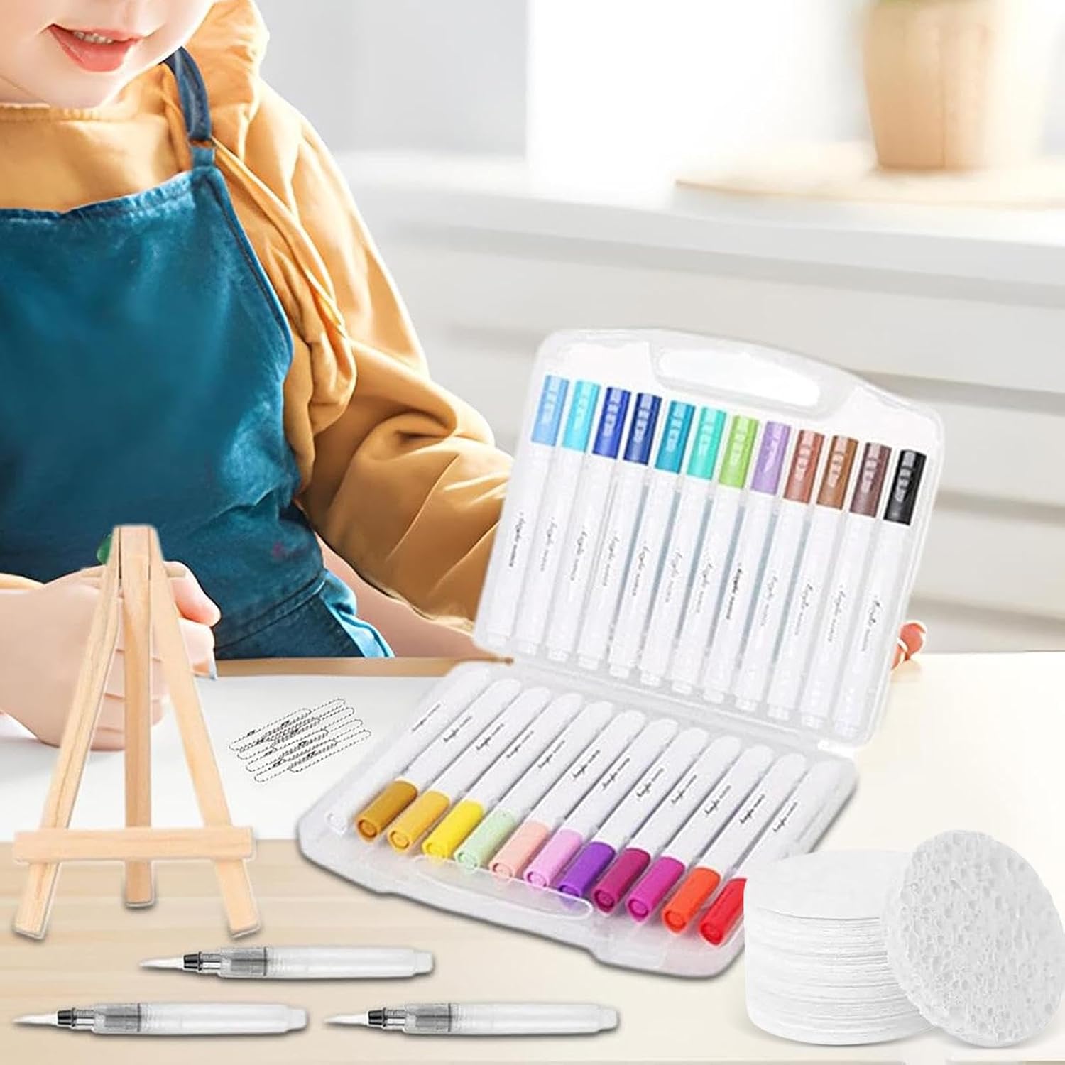Puffy Fabric Paint 3D Painting, Canvas, Sponge, Art, Outdoor