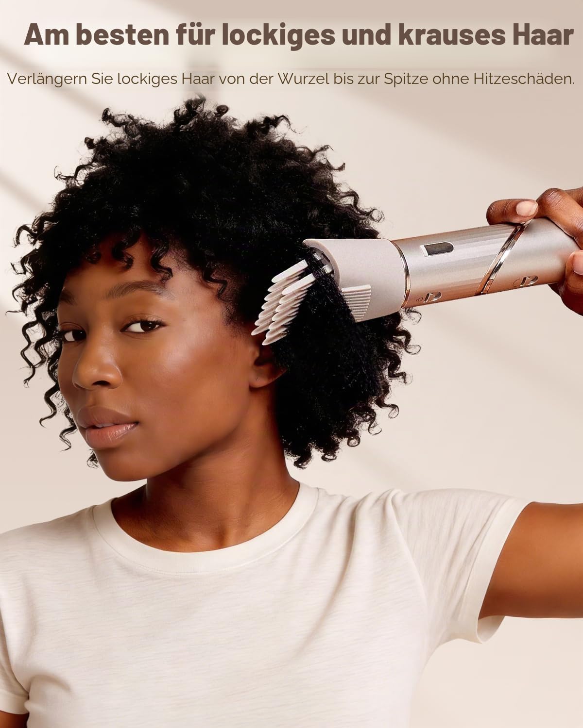 Breiter Zahnkammaufsatz für Shark XSKHD4WTCA FlexStyle, Vor-Styling-Trocknerbürste für lockiges, lockiges Haar, Haarstyler-Zubehör