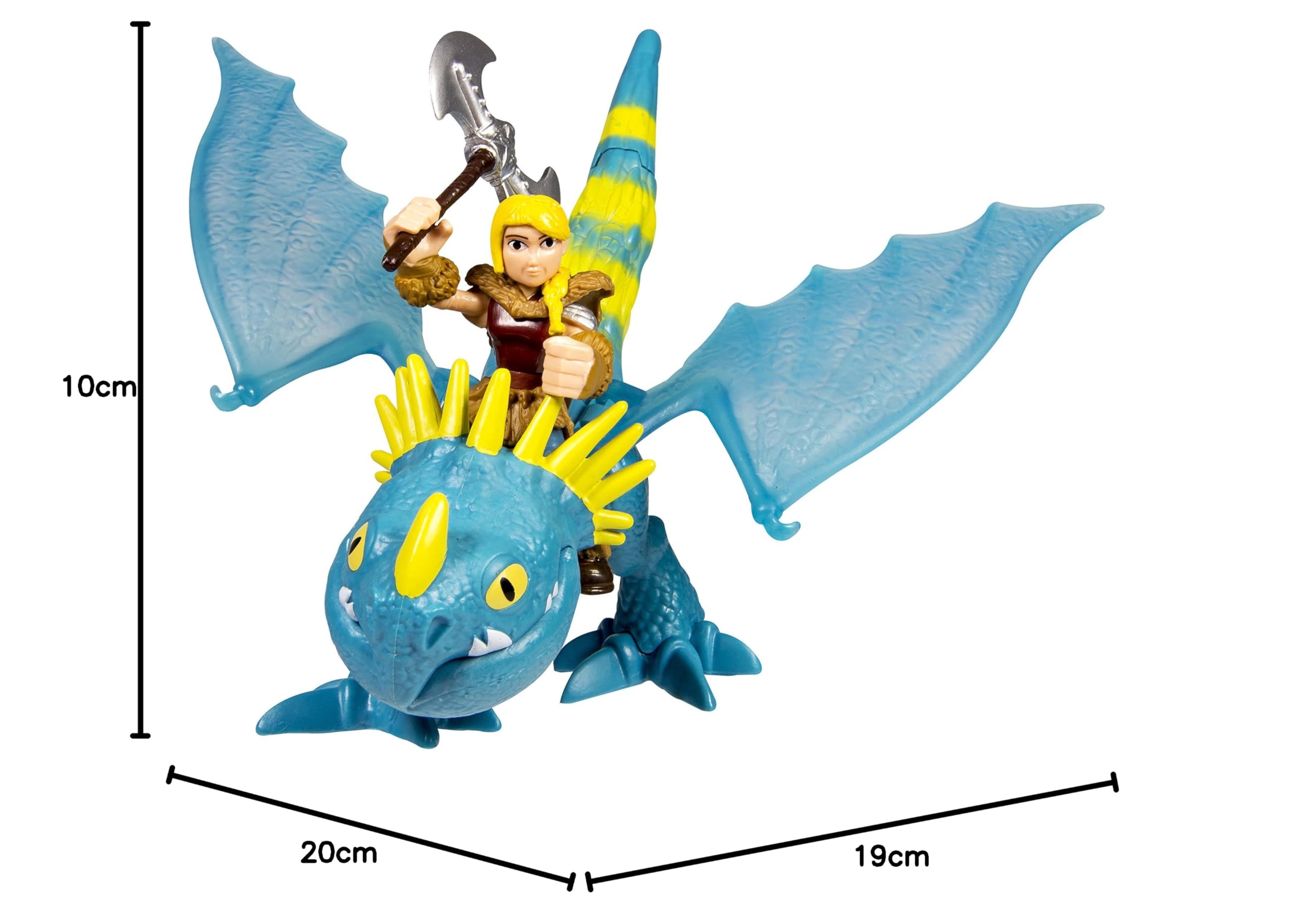 Dragon Trainer - Personaggi Astrid e Tempestosa