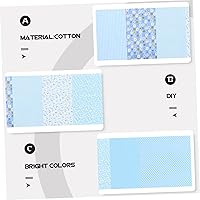 Vista 5 de SEWACC 28 Pcs DIY Cotton Patchwork Fabric Fat Quarters Patchwork Quilting Bundles Scrapbooking Cloth Fabric Spring Fabric Squares Sewing Fabric