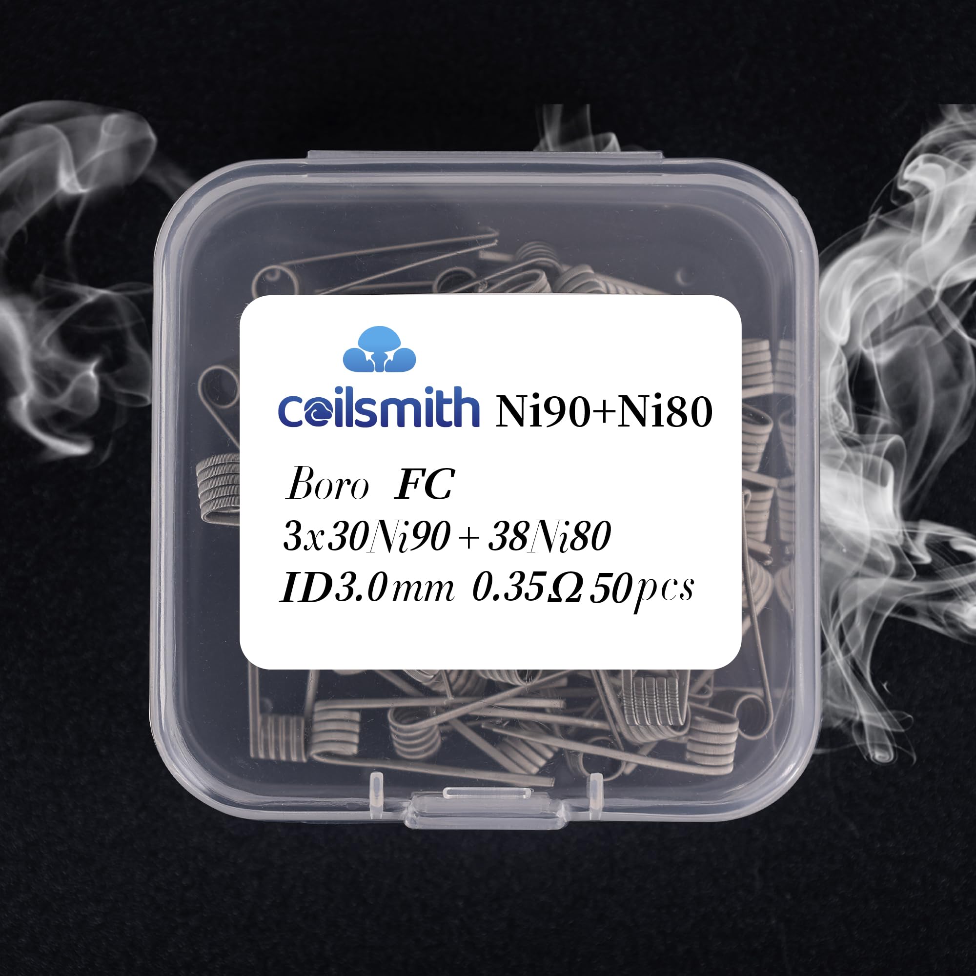 Hot Heating Wire - Versatile Resistance Wire for Kilns, Pottery and Forging. Highly Resistant, Hybrid Core, Ideal for Prebuilt Coils Creations.3x30Ni90+38Ni80