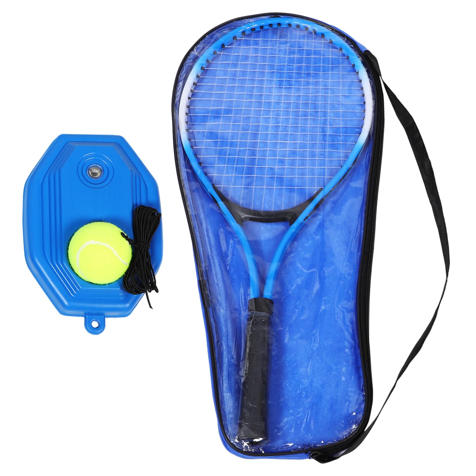 BESPORTBLE 1 Set Tennis Trainer Self Tennis Practice Tennis Rebounder Tennis Ball Rebounder Tennis Training Aid Tennis Training Tool Tennis Practice Equipment Tennis Gadgets Aluminum Alloy