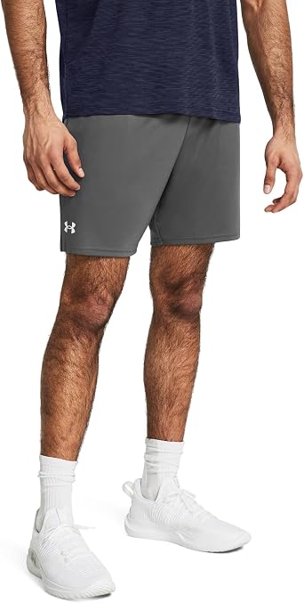 Under Armour Mens Tech 7 Inch Shorts, 025 Gray, SM