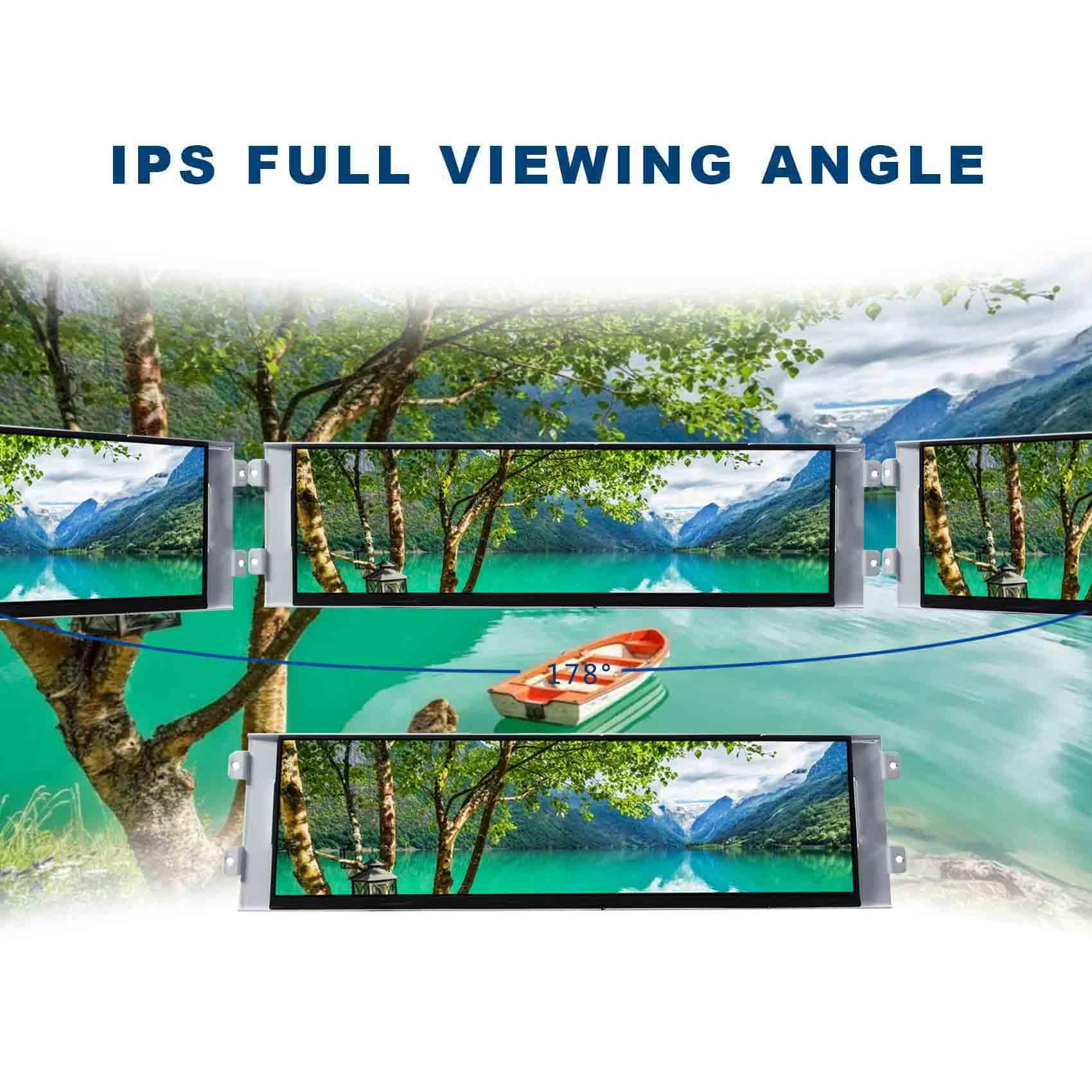 Amazon.com: VSDISPALY 12.6 Inch IPS 1920x515 LCD Screen Supports