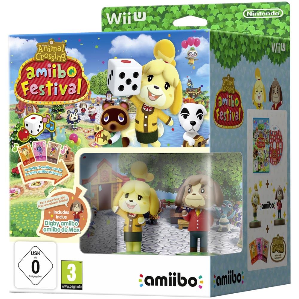 Animal Crossing: amiibo Festival + 2 amiibo-Figuren + 3 amiibo-Karten
