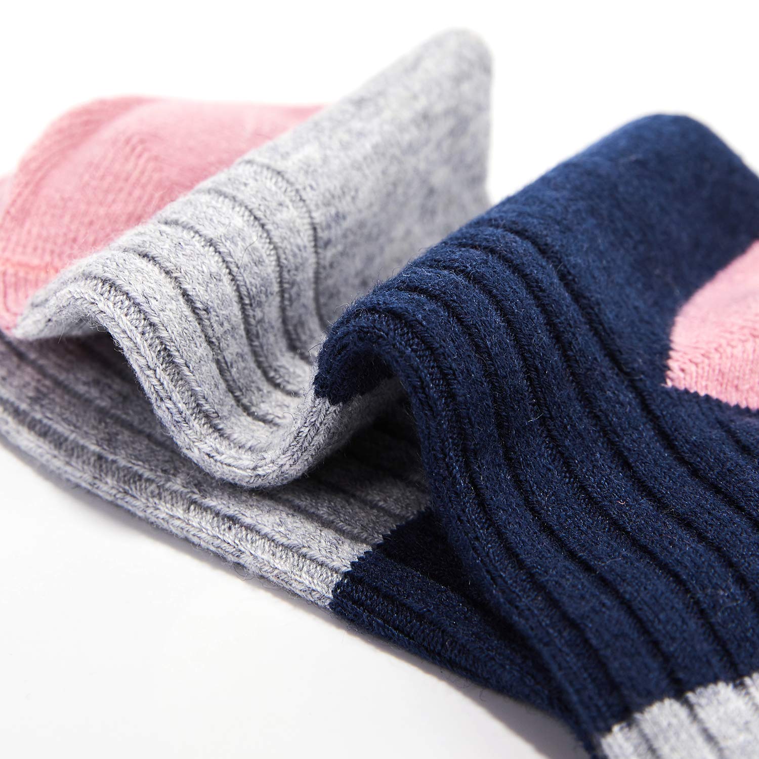 Calcetines térmicos de algodón para niñas, calcetines cálidos de invierno gruesos para niñas