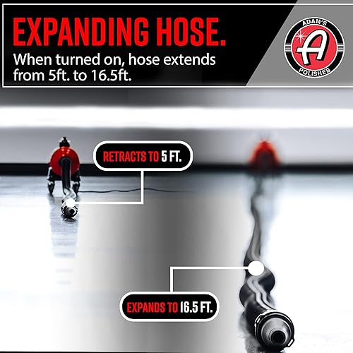 Vista 10 de Adam's Polishes Air Cannon - Soplador de secadora de automóvil - Potente lavado de detalles Secadores filtrados, sopladores y cuchillas más