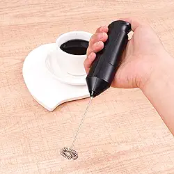 Espumador de leite de cozinha portátil para café