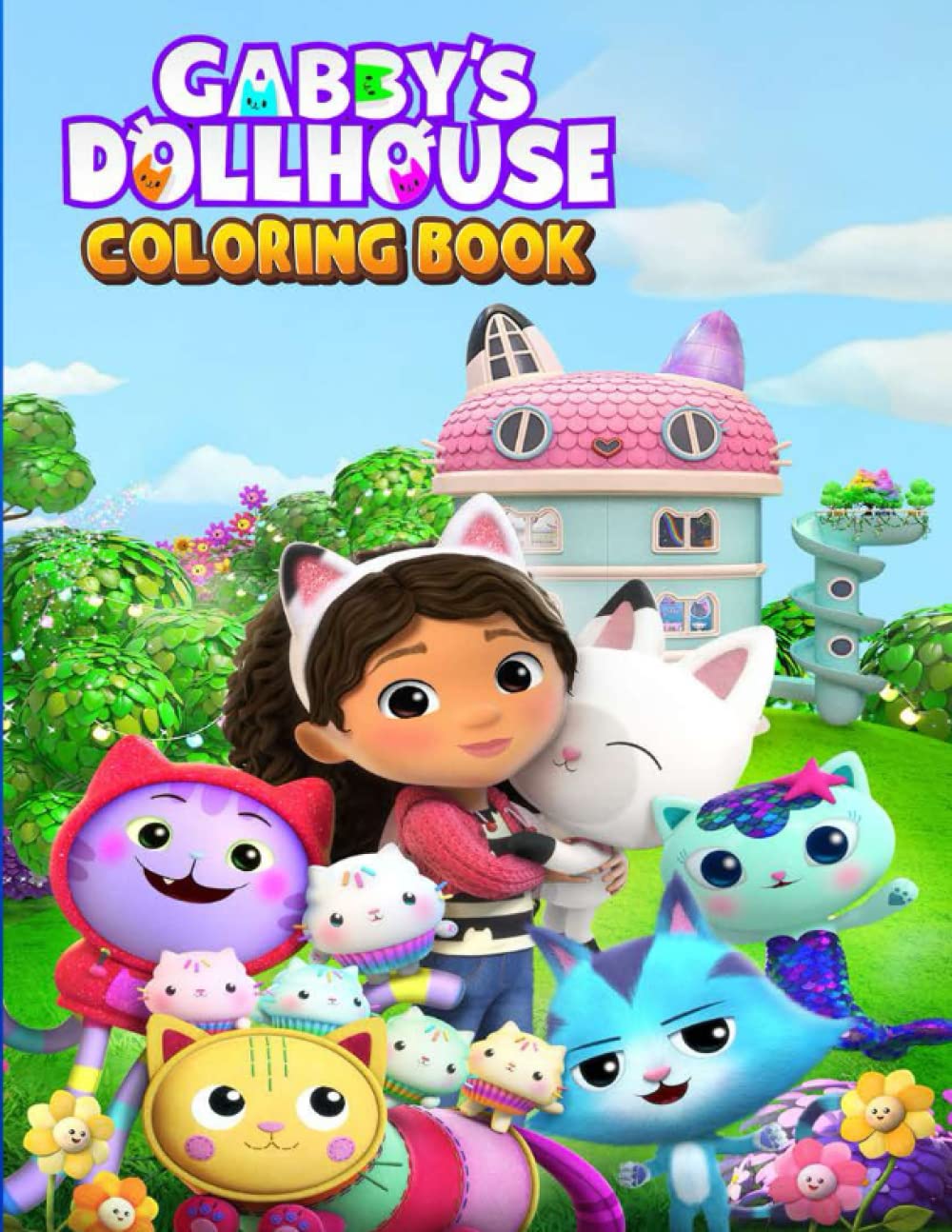 Gàbby's Dollhousé Coloring Book: JUMBO Coloring Book For Kids | Gàbby's Dollhousé Colouring Book Gift For Children