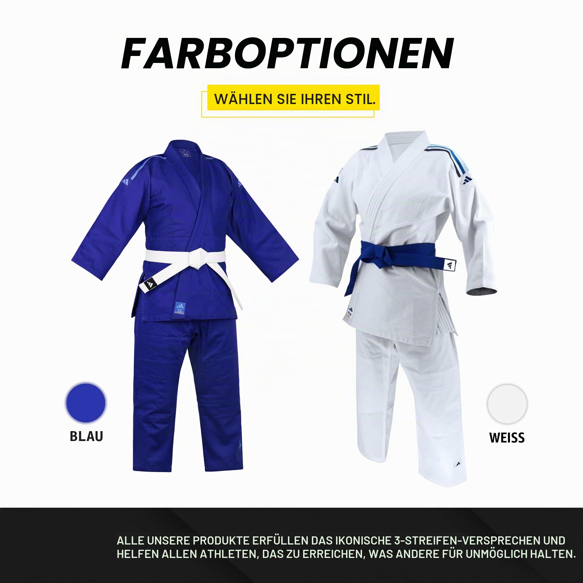 Adidas Club Judo Uniform 350g Weiß