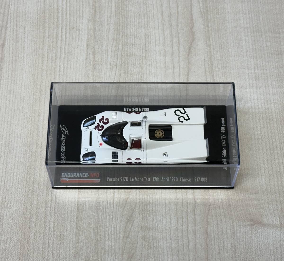 Amazon | 未展示品 1/43 Spark スパーク ENDURANCE-INFO 