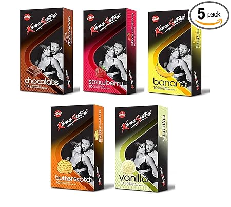 Kamasutra Excite Series Honeymoon Condoms - 50 pieces