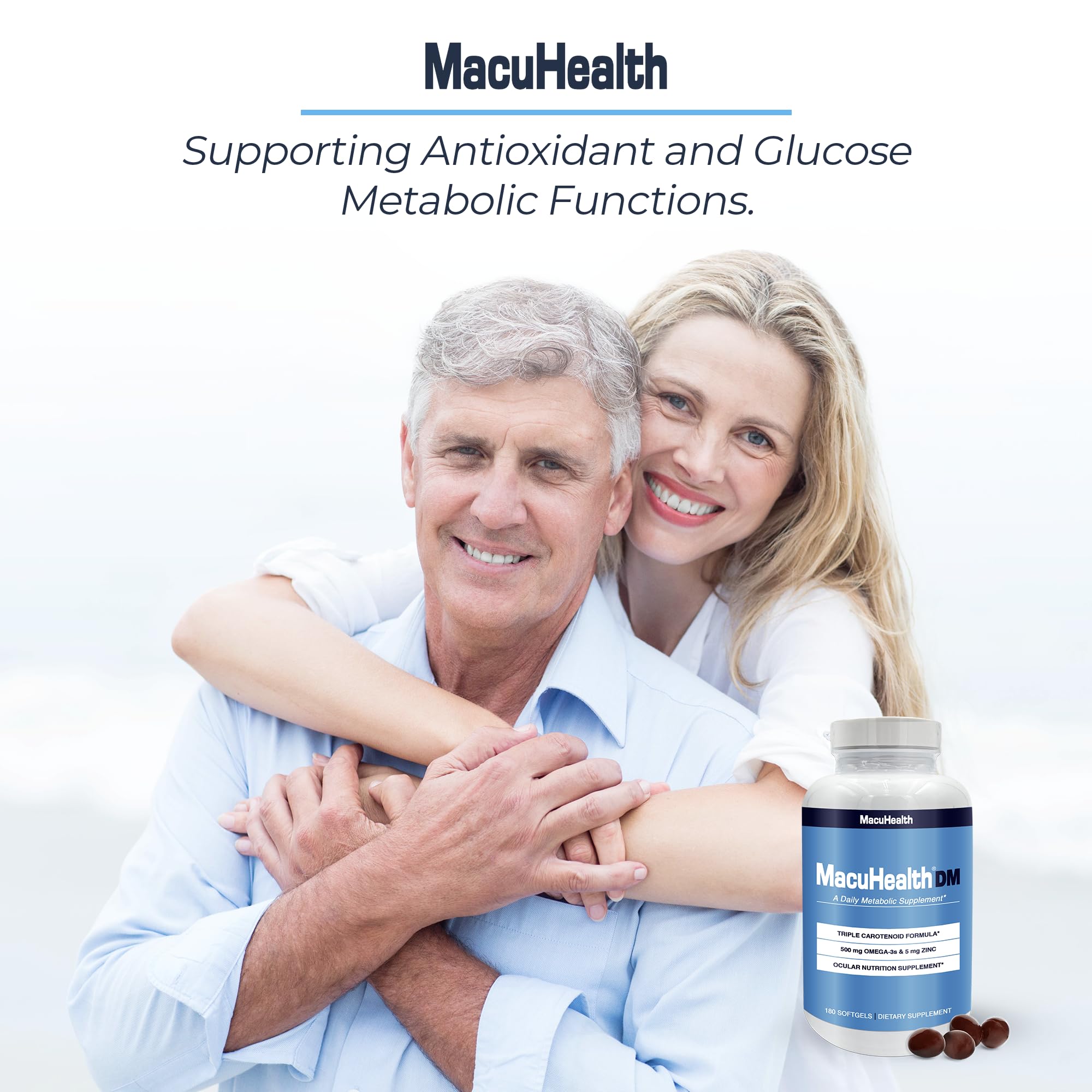 Macuhealth Daily Metabolic Triple Carotenoids - EPA/DHA Omega-3 with Zinc — Amazon image 4