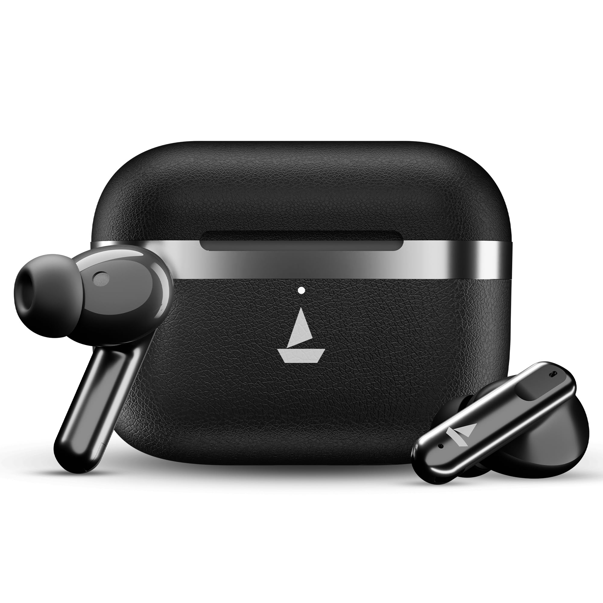 boAt 2025 Launch Airdopes Prime 513 ANC, ~32dB Active Noise Cancellation, 65H Battery, Multipoint Connectivity, 4Mics ENx, Bluetooth Earbuds, TWS Ear Buds Wireless Earphones with mic (Carbon Black)-image-3