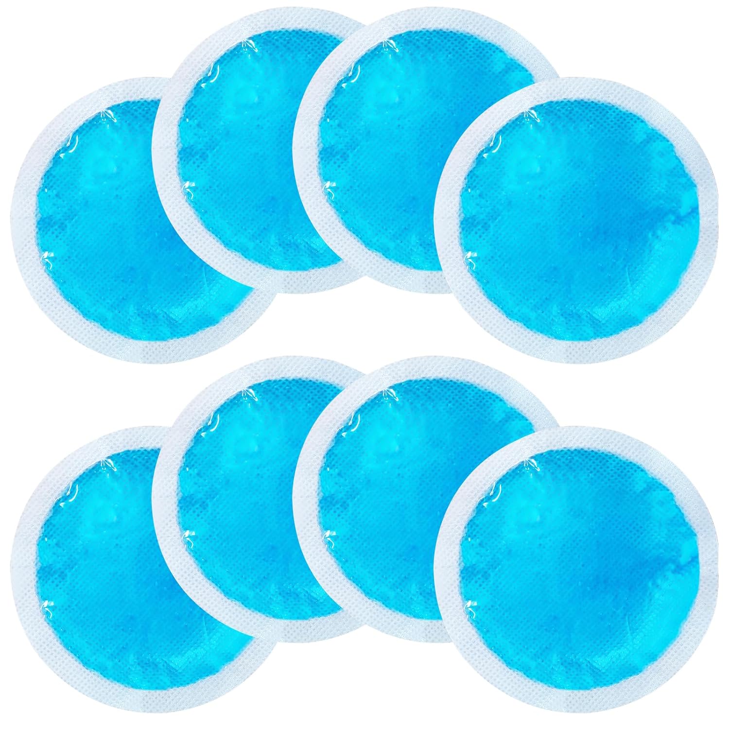 Packs de Gel Quente e Frio para Alívio da Dor - 8PCS Reutilizáveis e Flexíveis para Inchaços, Contusões e Lesões