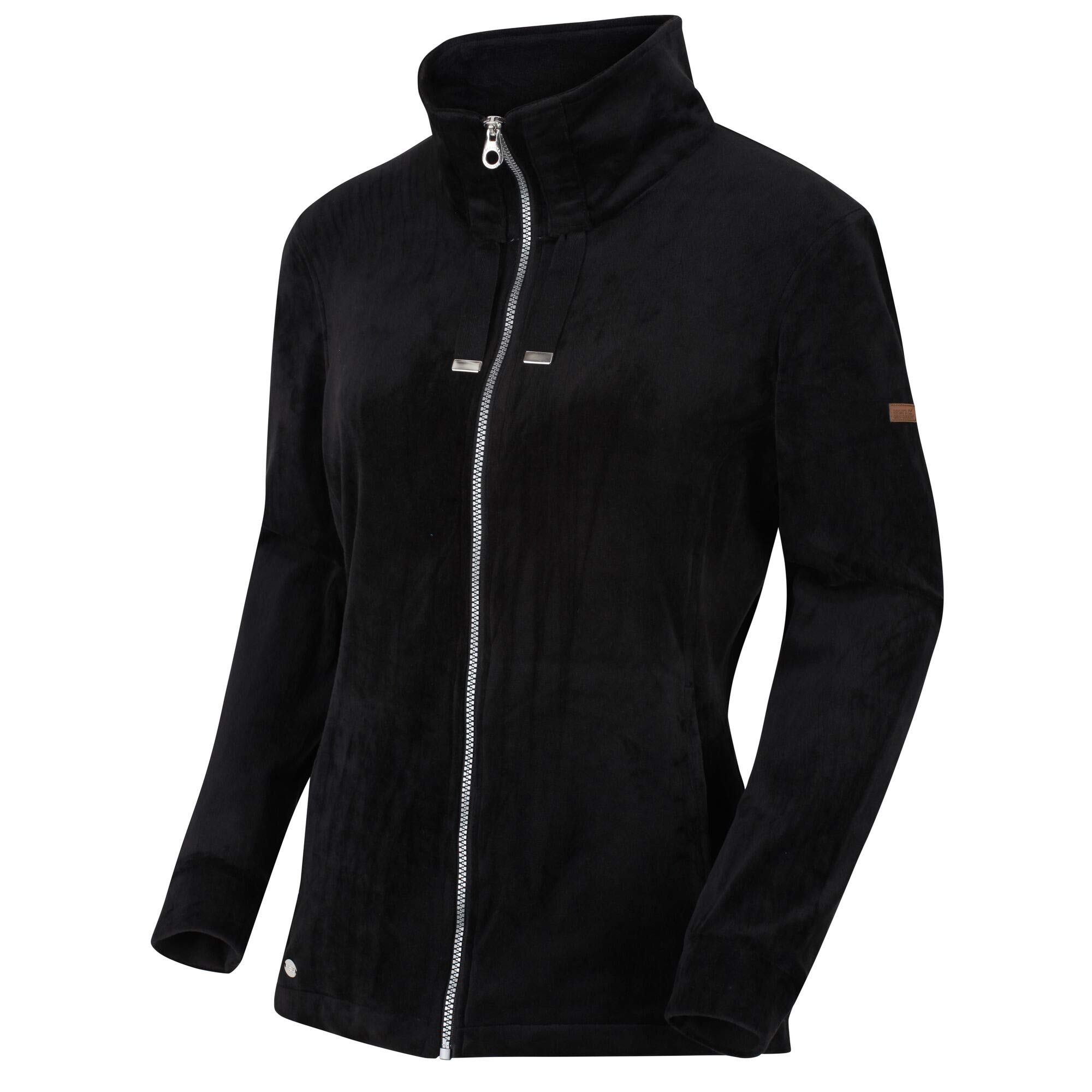 Regatta Odelia Women's Velvet Fleece with Stand Collar and Full Zip Opening Fleece