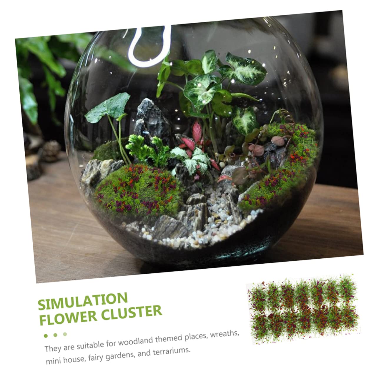 STOBOK Cespugli Di Statica Per Modellismo Miniature Decorazioni Realistiche Per Diorami e Scene Ferroviarie