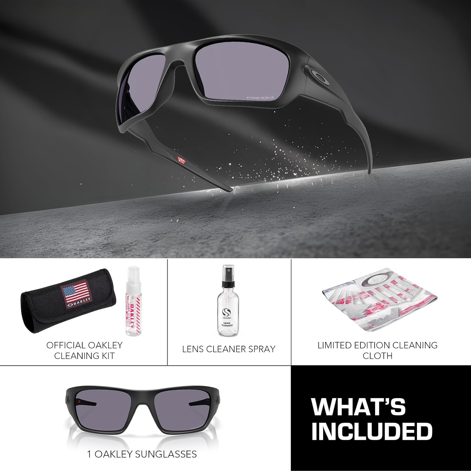 Oakley MASSETER OO9486 Rectangle Shape Sunglasses With Official Eyewear Kit