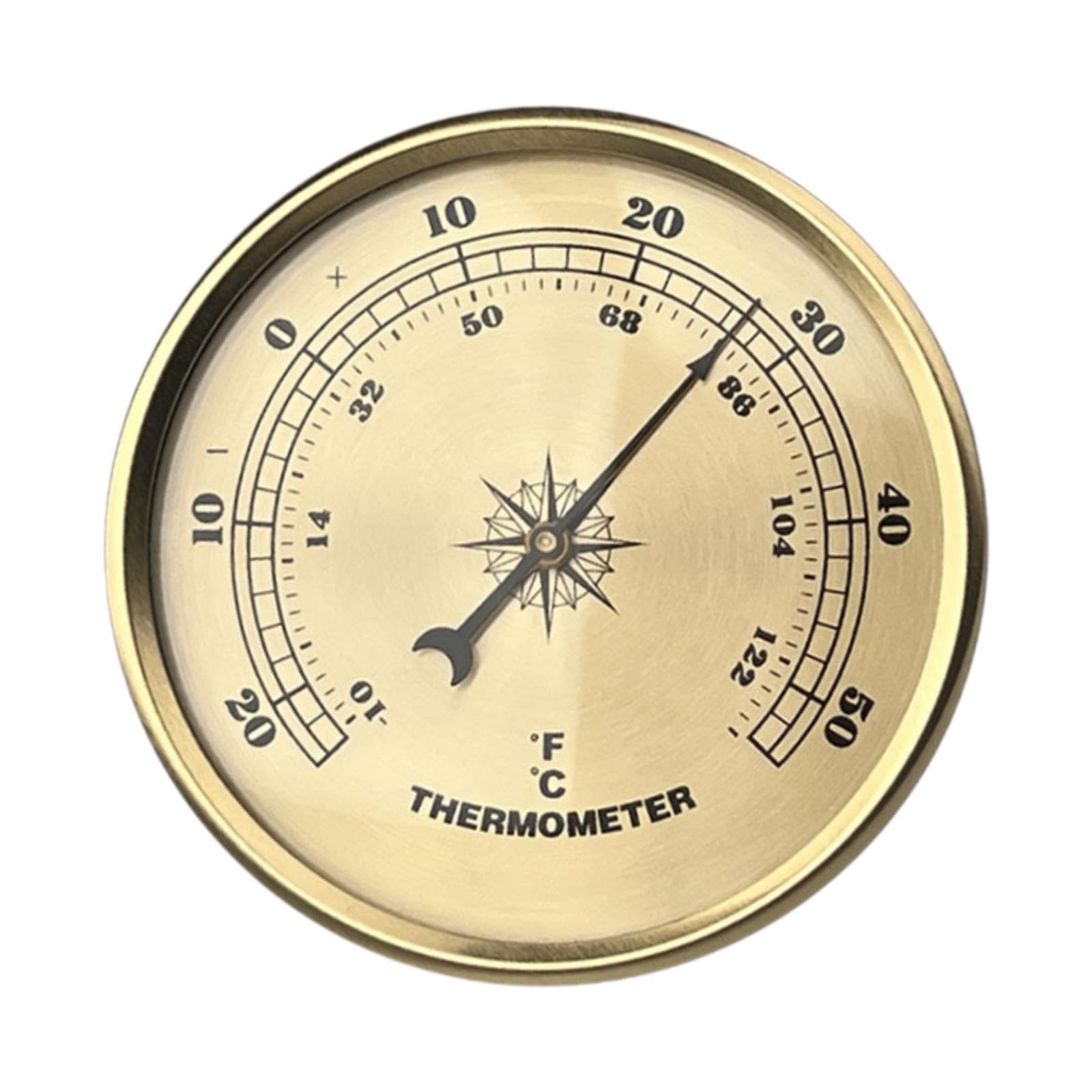MYADDICTION Indoor Outdoor Thermometer Lightweight Decorative for Garage Greenhouse Home-image-35